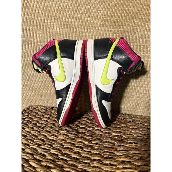 Nike Dunk High White Pink Black Size 10 main image 6
